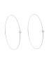 Luv AJ Обици Capri WireHoops PH17E-CWH-S Сребрист - Pepit.bg