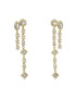 Luv AJ Обици Stellar Bezel Double Studs HOL22-E-SBDS-G Златист - Pepit.bg