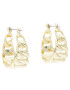 Luv AJ Обици The Louis Chain Hoops FW22-E-LCH-G Златист - Pepit.bg