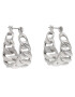 Luv AJ Обици The Louis Chain Hoops FW22-E-LCH-S Сребрист - Pepit.bg