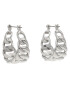 Luv AJ Обици The Louis Chain Hoops FW22-E-LCH-S Сребрист - Pepit.bg