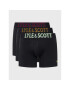 Lyle & Scott Комплект 3 чифта боксерки Daniel 492 Черен - Pepit.bg