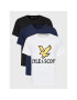 Lyle & Scott Комплект 3 тишърти TS1726V Тъмносин Regular Fit - Pepit.bg