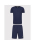 Lyle & Scott Комплект тишърт и спортни шорти Shane LSLSET965 Тъмносин Regular Fit - Pepit.bg