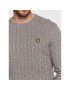 Lyle & Scott Пуловер Cable Jumper KN732V Сив Regular Fit - Pepit.bg