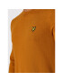Lyle & Scott Пуловер Crew KN400VC Кафяв Regular Fit - Pepit.bg