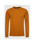 Lyle & Scott Пуловер Crew KN400VC Кафяв Regular Fit - Pepit.bg
