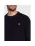 Lyle & Scott Пуловер Thermal Stitch KN1708V Тъмносин Regular Fit - Pepit.bg