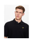 Lyle & Scott Тениска с яка и копчета Grit Polo Shirt SP1805V Черен Regular Fit - Pepit.bg