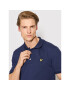 Lyle & Scott Тениска с яка и копчета Plain SP400VOG Тъмносин Regular Fit - Pepit.bg