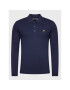 Lyle & Scott Тениска с яка и копчета LP400VOG Тъмносин Regular Fit - Pepit.bg