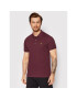 Lyle & Scott Тениска с яка и копчета Plain SP400VOG Бордо Regular Fit - Pepit.bg