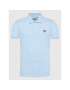 Lyle & Scott Тениска с яка и копчета Plain SP400VOG Син Regular Fit - Pepit.bg