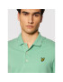 Lyle & Scott Тениска с яка и копчета Plain SP400VOG Зелен Regular Fit - Pepit.bg