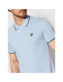 Lyle & Scott Тениска с яка и копчета SP1524VOG Син Regular Fit - Pepit.bg