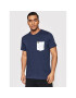 Lyle & Scott Тишърт Contrast Pocket TS831VOG Тъмносин Regular Fit - Pepit.bg