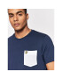 Lyle & Scott Тишърт Contrast Pocket TS831VOG Тъмносин Regular Fit - Pepit.bg