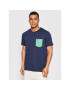 Lyle & Scott Тишърт Contrast Pocket TS831VOG Тъмносин Regular Fit - Pepit.bg