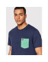 Lyle & Scott Тишърт Contrast Pocket TS831VOG Тъмносин Regular Fit - Pepit.bg