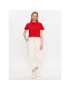 Lyle & Scott Тишърт Cropped T-shirt TSW1607V Червен Regular Fit - Pepit.bg