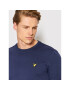 Lyle & Scott Тишърт Plain TS400VOG Тъмносин Regular Fit - Pepit.bg