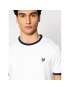 Lyle & Scott Тишърт Ringer TS705V Бял Regular Fit - Pepit.bg