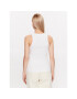 Lyle & Scott топ Ribbed Vest TSW1604V Бял Slim Fit - Pepit.bg