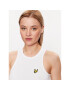 Lyle & Scott топ Ribbed Vest TSW1604V Бял Slim Fit - Pepit.bg