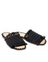 Manebi Чехли Leather Sandal S 4.7 Y0 Черен - Pepit.bg
