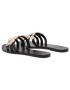 Manebi Чехли Leather Sandals S 0.2 Y0 Черен - Pepit.bg