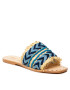 Manebi Чехли Leather Sandals S 1.4 Y0 Син - Pepit.bg