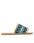Manebi Чехли Leather Sandals S 1.4 Y0 Син - Pepit.bg