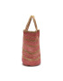 Manebi Дамска чанта Natural Raffia Summer Bag v 5.8 AD Розов - Pepit.bg