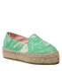 Manebi Еспадрили Cotton Jaquard Double Sole Espadrilles G 4.8 D0 Зелен - Pepit.bg