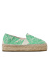 Manebi Еспадрили Cotton Jaquard Double Sole Espadrilles G 4.8 D0 Зелен - Pepit.bg