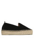 Manebi Еспадрили Double Sole Espadrilles K 1.0 D0 Черен - Pepit.bg
