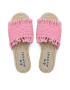 Manebi Еспадрили Fringed Knots Raffia Jute Sandals V 2.9 Y0 Розов - Pepit.bg