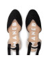 Manebi Еспадрили Heart Shape Wedges G 0.1 WH Черен - Pepit.bg