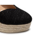 Manebi Еспадрили Heart Shape Wedges G 0.1 WH Черен - Pepit.bg