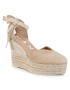 Manebi Еспадрили Heart Shape Wedges M 1.1 WH Бежов - Pepit.bg