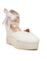 Manebi Еспадрили Heart Shape Wedges O 7.0 Wh Бял - Pepit.bg