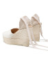 Manebi Еспадрили Heart Shape Wedges O 7.0 Wh Бял - Pepit.bg