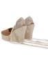 Manebi Еспадрили Heart Shape Wedges W 1.9 WH Кафяв - Pepit.bg