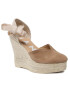 Manebi Еспадрили Heart-Shaped Wedge Espadrilles W 1.9 WH Кафяв - Pepit.bg