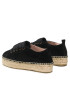 Manebi Еспадрили Lace-Up Espadrilles K 1.0 E0 Черен - Pepit.bg
