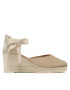 Manebi Еспадрили Low Wedge Espadrilles M 1.1 WL Бежов - Pepit.bg