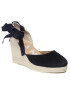 Manebi Еспадрили Low Wedge Espadrilles M 1.5 WL Тъмносин - Pepit.bg