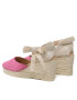 Manebi Еспадрили Low Wedge Espadrilles R 1.0 WL Розов - Pepit.bg