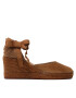 Manebi Еспадрили Low Wedge Espadrilles R 2.0 WL Кафяв - Pepit.bg