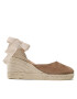 Manebi Еспадрили Low Wedge Espadrilles W 1.9 WL Кафяв - Pepit.bg